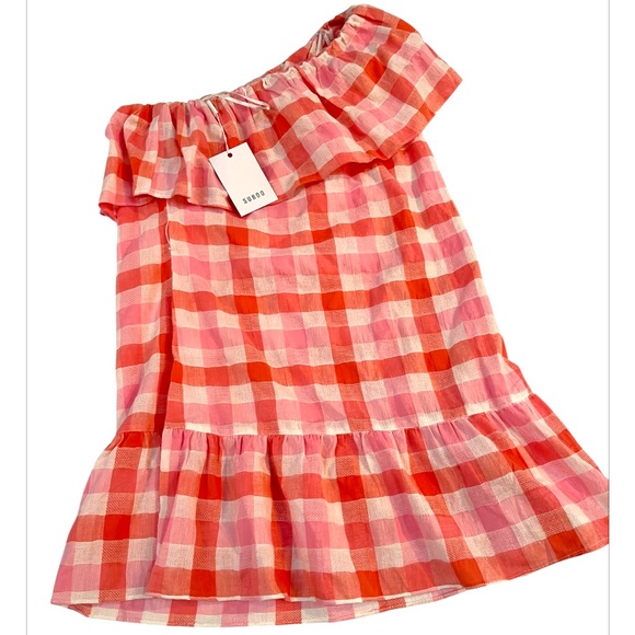 Suboo Sundown One Shoulder Mini Dress 4 NWT - Picture 2 of 7